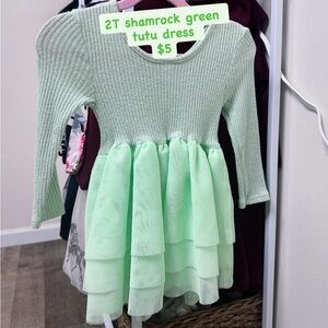 Old Navy Light Green Tutu Dress
